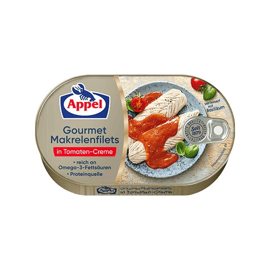 Gourmet Makrelenfilets In Tomaten-Creme 200G
