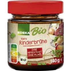 Bio Klare Rinderbrühe 140G