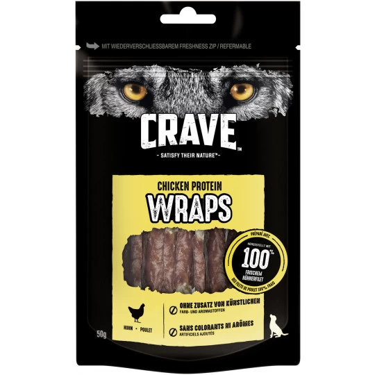 Crave Protein Wraps Mit Huhn 50G