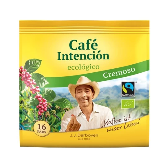 Bio Cafe Intencion Ecologico Cremoso Fairtrade 16ST 112G
