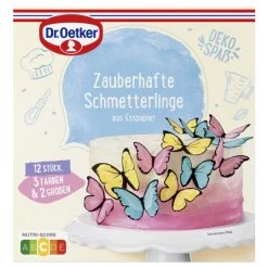 Dr. Oetker Zauberhafte Schmetterlinge 12ST