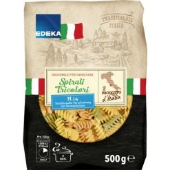 Italia Spirali Tricolori 500G