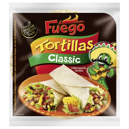 Tortilla Wraps Classic 320G