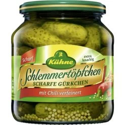 Scharfe Gürkchen Schlemmertöpfchen 530G
