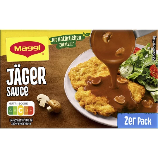 Jäger-Sauce Ergibt 2x 250ML