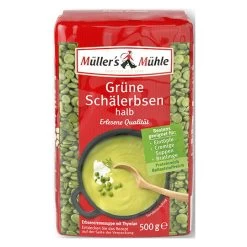 Mühle Grüne Schälerbsen 500G