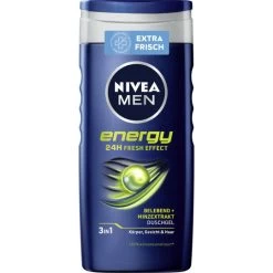 NIVEA Men 3in1 Duschgel Energy 24H Fresh Effect 250ML