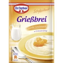 Dr. Oetker Grießbrei Vanille-Geschmack 90G