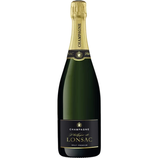 De Lonsac Champagner Brut Premium 0,75l