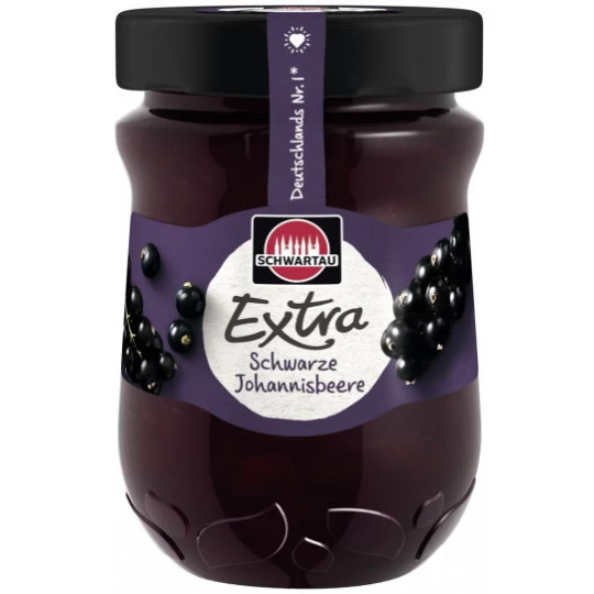 Extra Schwarze Johannisbeere 340G
