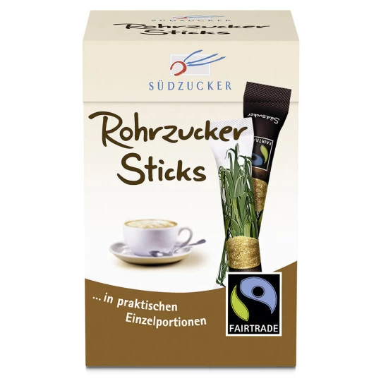 Fairtrade Rohrzucker Sticks 250G