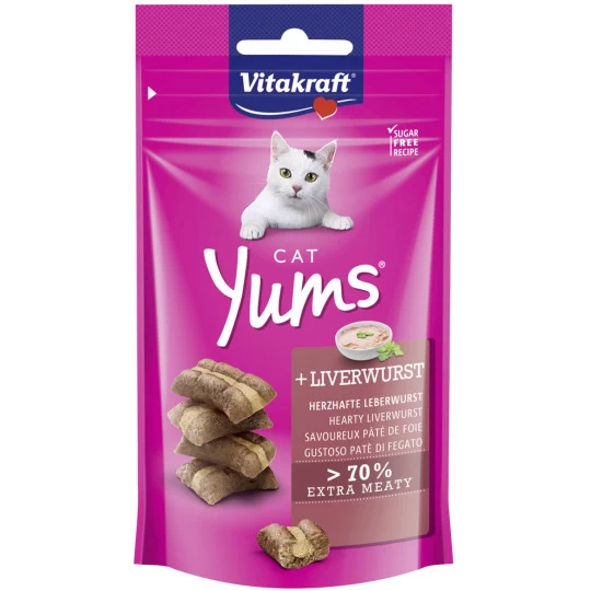 Vitakraft Cat Yums Leberwurst 40G
